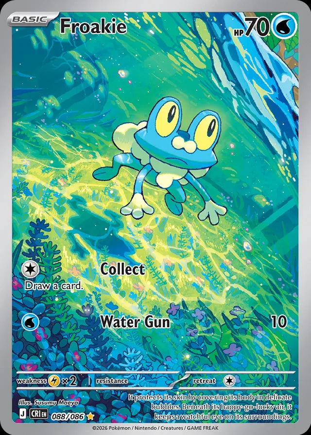 Chaos Rising Froakie #088/86